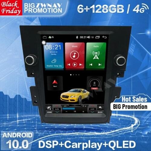 128G Carplay Android 10 Car Multimedia DVD Player For Lincoln Navigator 2016 2017 GPS Navigation Video BT Radio Stereo Head Unit