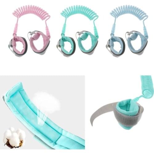 1.5M 2M 2.5M Adjustable Kids Safety Child Wrist Leash Anti-lost Link Children Belt Walking Assistant Baby Walker Wristband