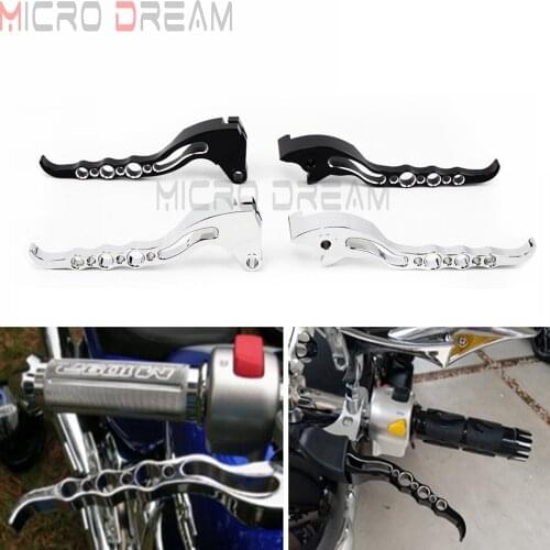 Chrome Front Sport Brake and Clutch Levers For Suzuki Boulevard M109R 2006-2017 Black Motorcycle Brake Clutch Handlebar Lever