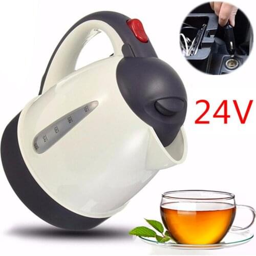 1000ml Car Portable Electric Travel Heating Cup Coffee Tea Boiling Mug Kettle Auto Accessories Car Kettle Durable Vehicle Heater