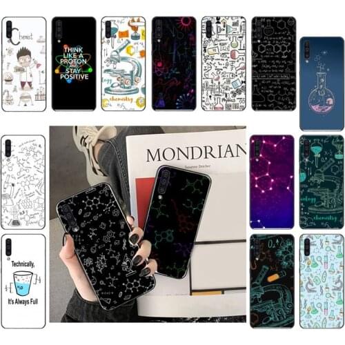 Biology and Chemistry Phone Case For Samsung Galaxy A51 A71 A52 A12 A50 A32 A21S A70 A31 A21 A11 A12 M31 A02