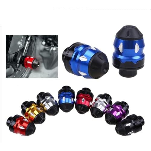 CNC Motorbike Front Fork Cup Frame Slider Crash Guard Protector