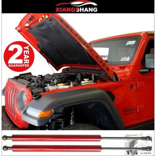 For Jeep Wrangler JL 2018+ Front Bonnet Hood Damper Gas Struts Lift Support Shock Absorber