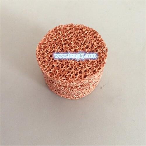 Electrolytic foam copper, disc foam copper, diameter: 40mm, thickness: 5mm