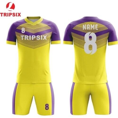 Custom Football Jersey Shirts Top Quality Personalised Sublimation Soccer Jersey