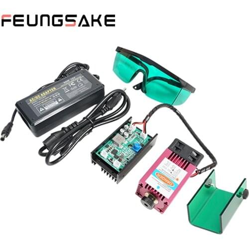 Metal engrave 15w laser module TTL control lens Focusable Blue Laser 450nm for laser engraving machine cnc wood cutting machine