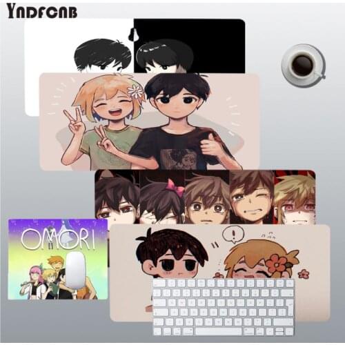 Game OMORI Vintage Cool Unique Desktop Pad Game Mousepad Size For Deak Mat For Overwatch/cs Go/world Of Warcraft