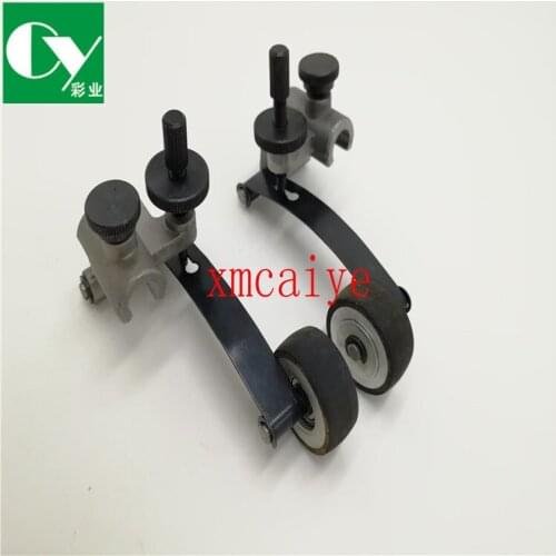 Komori lithrone table runner assembly rubber wheel assembly