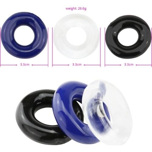 Mens Couple Time-Delay Collar Silicone Cock Ring Male Sun Fine Erection Ring Sex Toys for Adult ProductsCouple Penis Ring