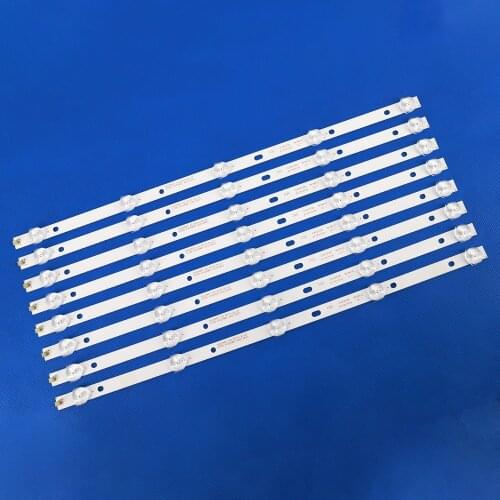 New Kit 8 PCS 5LED 415mm LED Backlight strip for 43PFT4001 43PFF5459 42PUF6052 K420WD7 4708-K420WD-A3213K01 K420WDB TH-43C500C