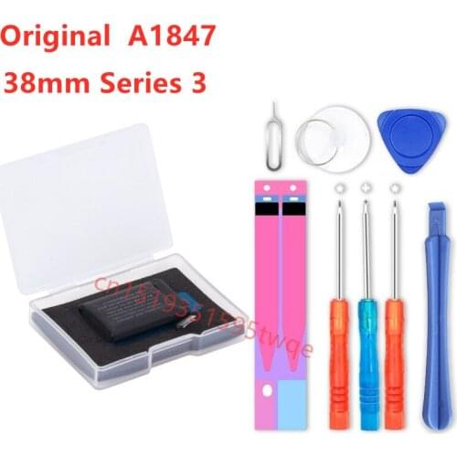 Original GPS A1847 Battery Real 262mAh For Apple watch 3 38mm Series 3 gps a1847 battery