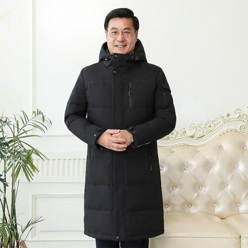 Ptmideer Men's Long Parkas