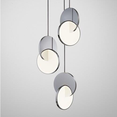 Wide 18cmPostmodern luxury living room pendant lamp designer nut creative personality villa restaurant glass ball pendant lights