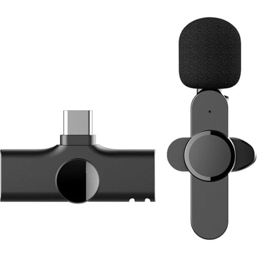 Broadcast Microphone TYPE-C Plug & Play Wireless Video Recording Vlogger Mic