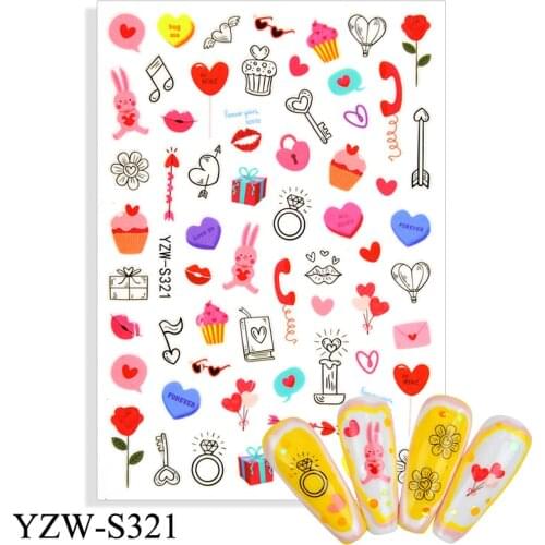 Наклейки для дизайна ногтей Simpleyibay China At AliExpress