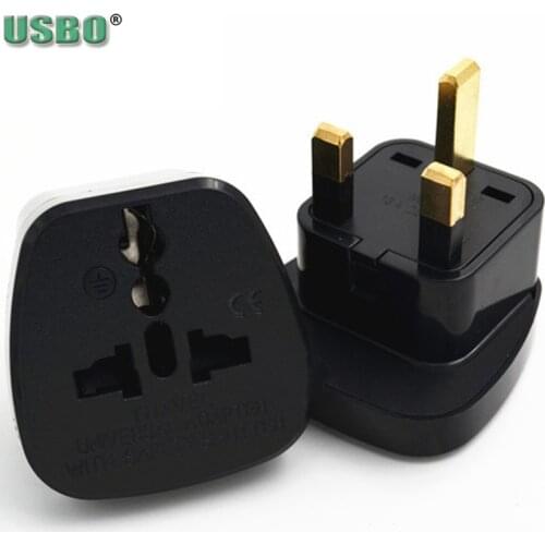 Universal 13A HK Singapore Malaysia Britain power connector AU EU US swiss italy India Russia to UK travel adapter plug Type G