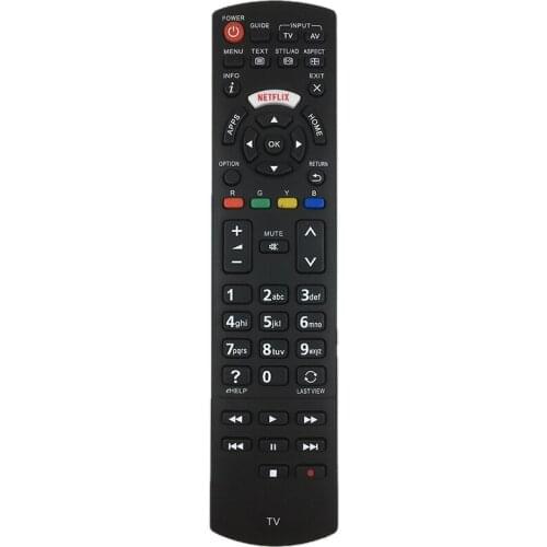 Replacement for Panasonic Viera HD LED Plasma TV Netflix Home Audio Remote Control N2QAYB001008 Fernbedienung