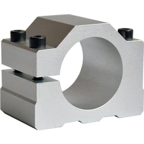 Spindle clamp 65 80mm aluminum motor bracket motor holder for mini cnc engraving machine