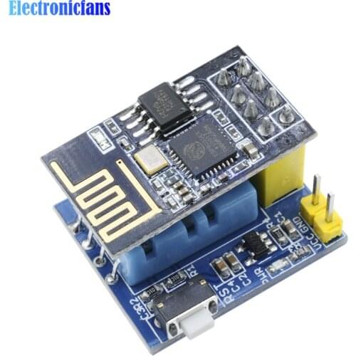 1pcs ESP8266 ESP-01 ESP-01S DHT11 Temperature Humidity Sensor Module esp8266 Wifi NodeMCU Smart Home IOT (with ESP-01S)