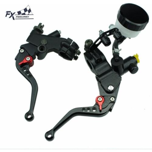 7/8" For Suzuki GSXR600 GSXR 600 1997 - 2016 CNC Motorcycle Master Cylinder Reservoir Brake Clutch Lever Hydraulic Brake Lever