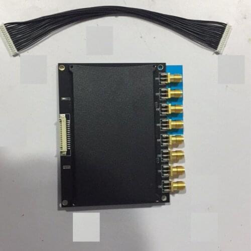 860-960MHz 8 ports impinj r2000 uhf rfid module reader for rfid sports race timing system module with cable