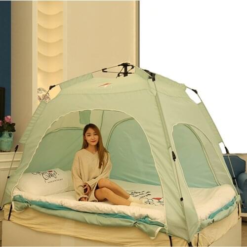 Automatic Indoor Adult And Childrens Bed Tent With Mosquito Net Dormitory Summer Student Bed Tent