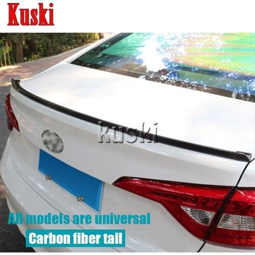 Car Carbon Fiber Rear Spoiler Wing for Nissan Qashqai X-TRAIL Juke TIIDA Note Almera March For Mazda 3 6 2 CX-5 CX5 CX-7