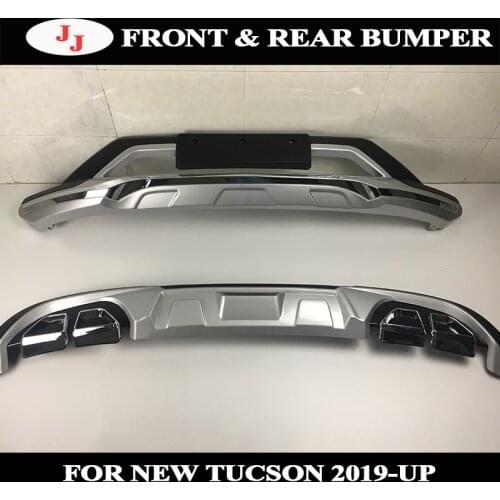 Car Front and Rear Bumper For Hyundai Tucson 2019 2020 Accessories Protector body kits Anti-impact Plate High Quality Brand ABS