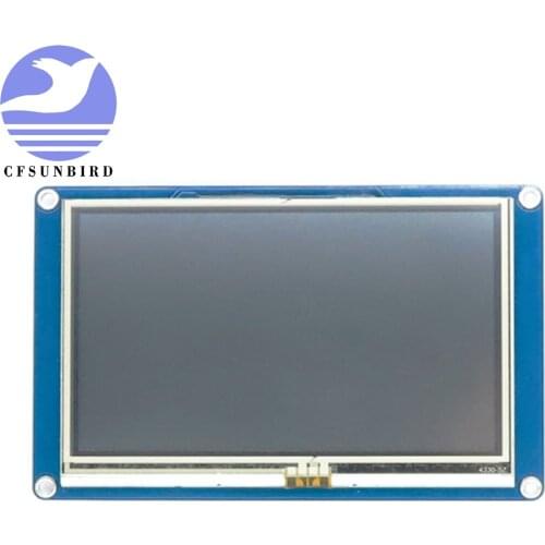 CFsunbird Nextion 4.3'' HMI TFT Touch Panel LCD Display Module Raspberry Pi ESP8266 NX4827T043