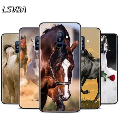 Running Horse Animal For Samsung Galaxy A9 A8S A8 A7 A6S A6 A5 A3 A750 Plus 2018 2017 2016 Star Phone Case