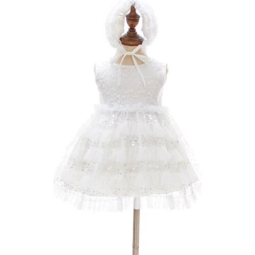 Tutu Prom Christening Baby Princess Dress Baptism Sequins Christmas Dress Baby Girls Birthday Party Clothes for 1 2 Years Girls
