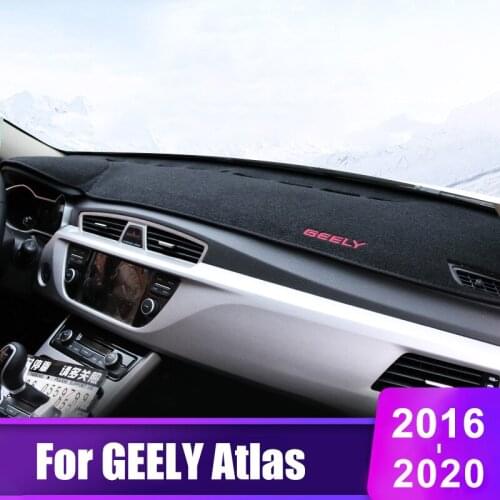 For Geely Atlas Boyue Emgrand X7 Sport Proton X70 NL3 2016-2020 Car Dashboard Cover Pad Instrument Panel Mat Carpets Accessories