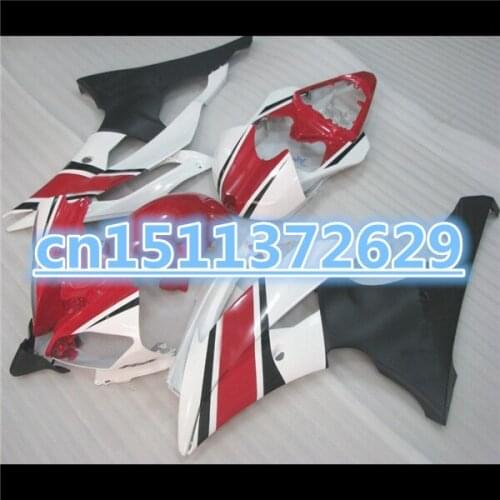 Dor-Red white black YZFR6 08-12!! YZF R6 08 09 10 11 12 YZF600 YZF-R6 B97402 2008 2009 2010 2011 2012 Fairing D Injection Mold