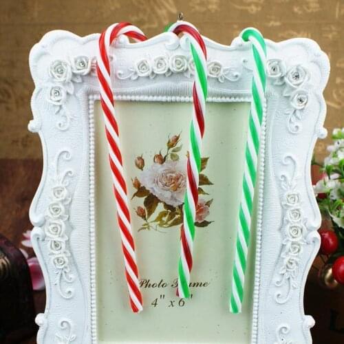 Christmas decorations gifts Christmas tree pendants Christmas candy cane decorations for home new year 2021 Christmas craft