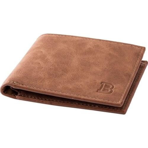 New Men Wallets Small Money Purses Wallets New Design Dollar Price Top Men Thin Wallet With Coin Bag Zipper Wallet W001