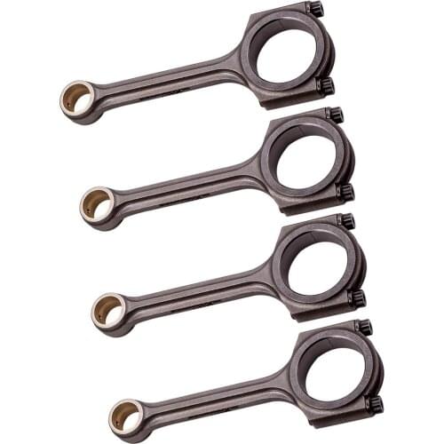 MaXpeedingrods EN24 4340 Forged Connecting Rods For Honda Civic L15B7 L15B9 VTC Turbo Conrods +ARP Bolts Bielle Pleuel