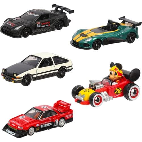 TAKARA TOMY Genuine NISSAN GT-R NISMO GT500 and LOTUS 3-ELEVEN and TOYOTA 86 GT Metal Vehicle Simulation Model Boy Toys