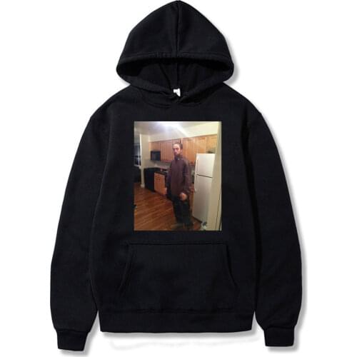 Cool Robert Pattinson Standing Meme hoodie Men Spring Autumn Fleece Hooded Sweatshirt men Rob Printed hoodie Loose pullover men