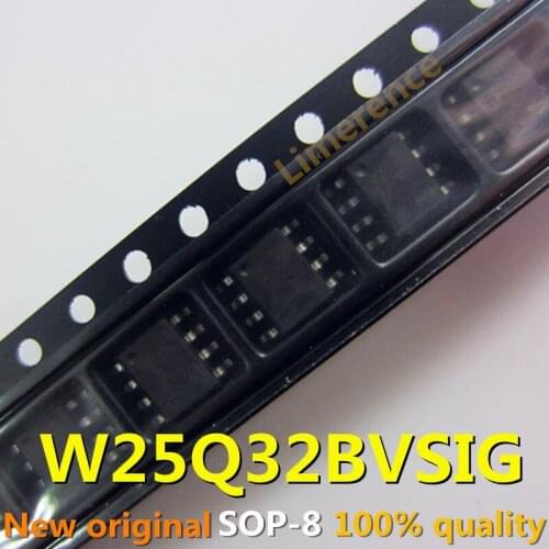 10PCS W25Q32FVSIG W25Q32BVSIG SOP-8 25Q32FVSIG 25Q32BVSIG 25Q32 SOP8 SMD New and Original IC Chipset