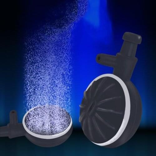 New Plastic Aquarium Air Stone Pond Fish Tank Pump Aerator Aeration Hydroponic Oxygen Airstone Accessories with Suction Cup