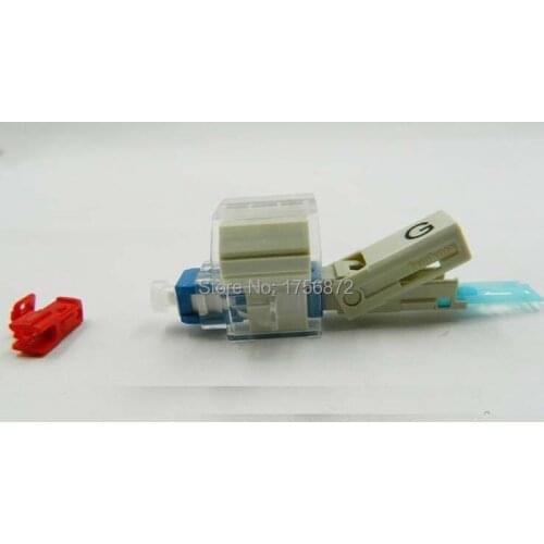 New type 50 pieces/lot Fiber Optic Fast Connector SC-SM Fast Connector Quick connector FTTH for digital communications