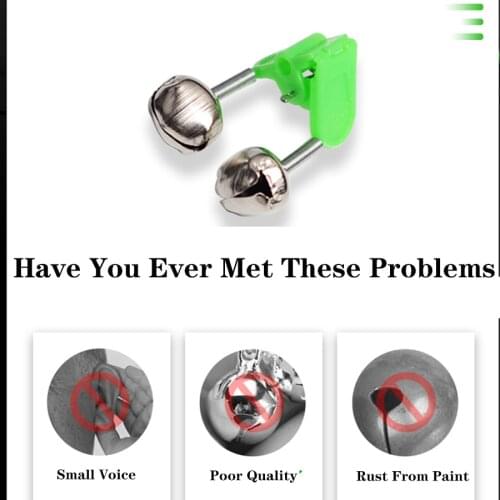 Annunciator Alarm System Signaller Of Bite Indicator Fishing Rod Clamp Tip Clip Bells Ring Carp Fishing Accessories/Tackle/Tools