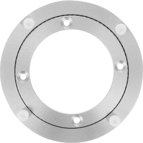 Aluminium Alloy Rotating Bearing Turntable Round Dining Table Smooth Swivel Plate Base Furniture Hardware