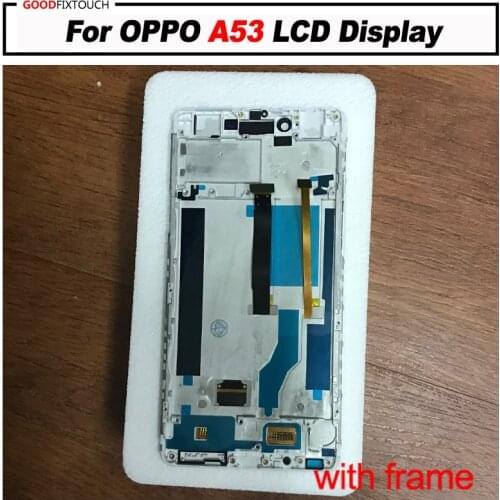 A53 For OPPO A53 LCD Display Touch Screen Digitizer Assembly Replacement Parts with frame