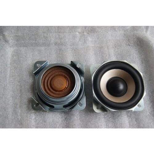 2pcs 2.75"inch 70MM bass radiator Passive Speaker Diaphragm Rubber edge