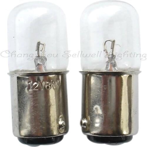 Ba15d T16*39 12v 8w Miniature Lamp Bulb Light A338
