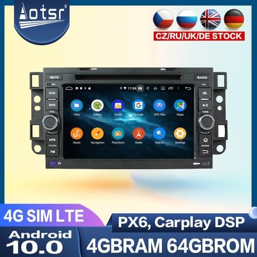 For Chevrolet Epica/Aveo 2004+ Car Multimedia Player Android Radio Auto Audio Stereo PX6 Car GPS Navigation Head Unit Carplay