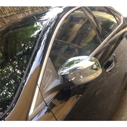 ABS Chrome Rearview mirror cover Trim/Rearview mirror Decoration Car Styling for Ford Mondeo 2007-2012 Car accessories