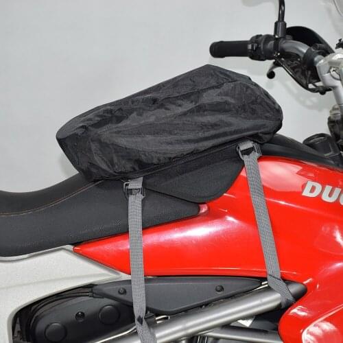 2019 Classic Motorcycle Plastic Fuel Bag Mobile Phone Navigation Pack Multi-Functional Small Oil Tank Bags Fixed Straps Package