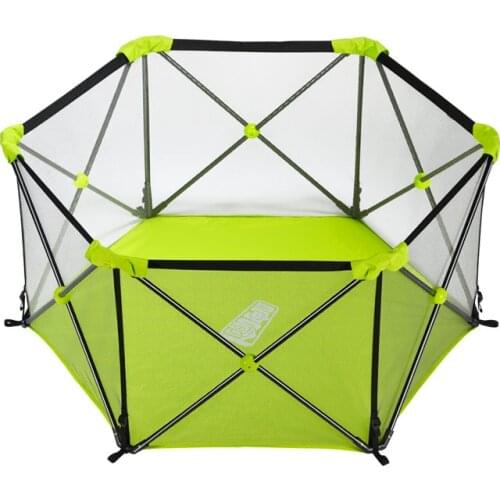 Six surface portable playard baby playpens kids activity safety infant fence protection toddler fence baby play guardrail